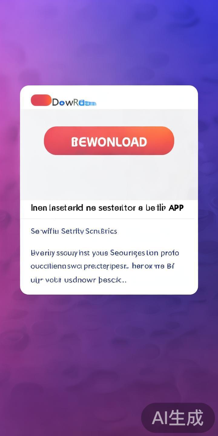 点击下载按钮，文件通常为APK格式。请确保手机设置